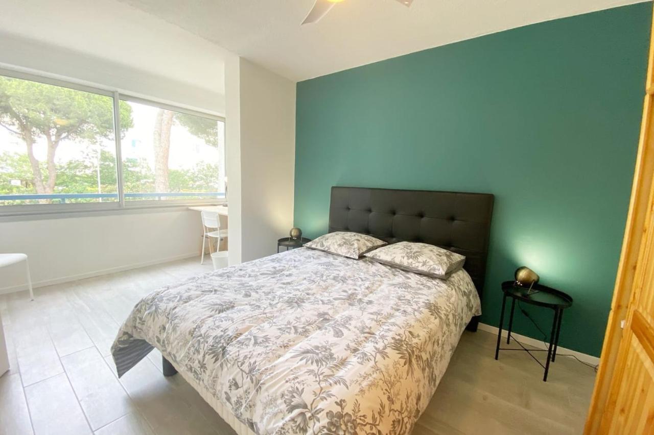 Le Estella Appart: Beachside Serenity with Parking & Wi-Fi La Grande-Motte Exterior photo